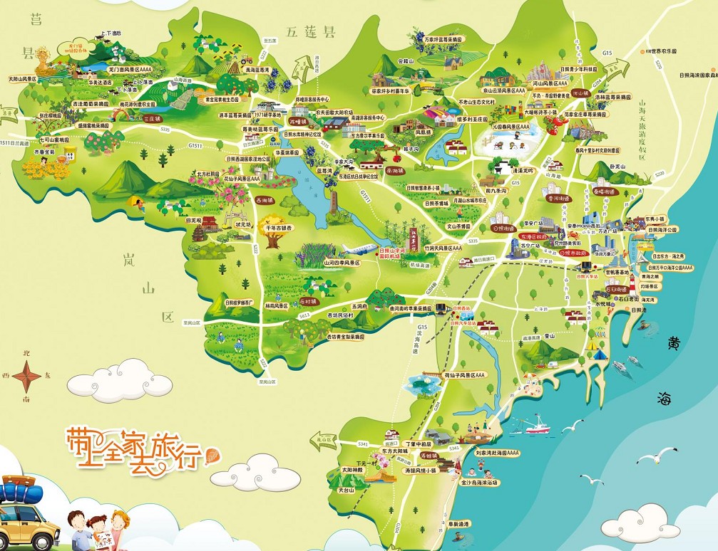 文教镇景区使用手绘地图给景区能带来什么好处？